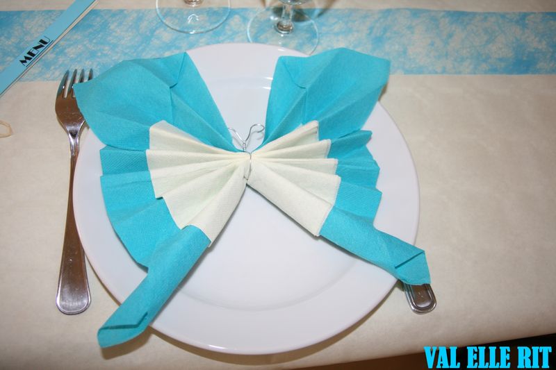 pliage de serviette pour communion