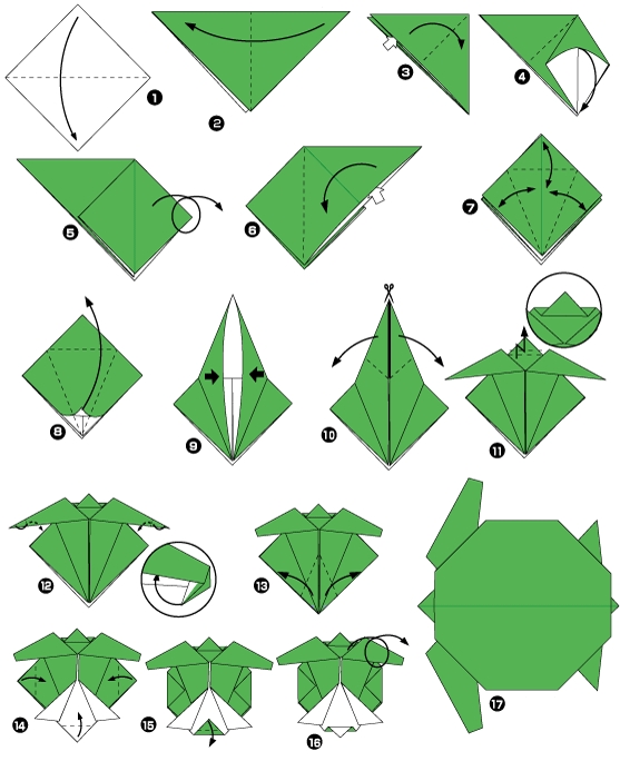 pliage origami animaux