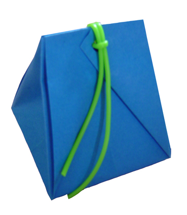 pliage papier pochette