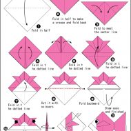 Pliage poisson origami