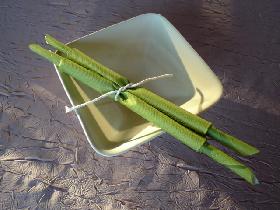 pliage serviette asperge