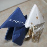 Pliage serviette cocotte