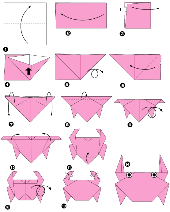 modele origami animaux
