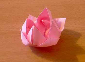 origami serviette en papier facile