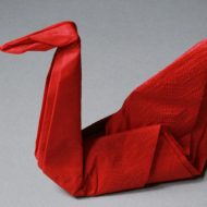 Pliage serviette papier animaux