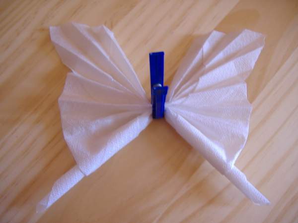 Pliage de serviettes papillon